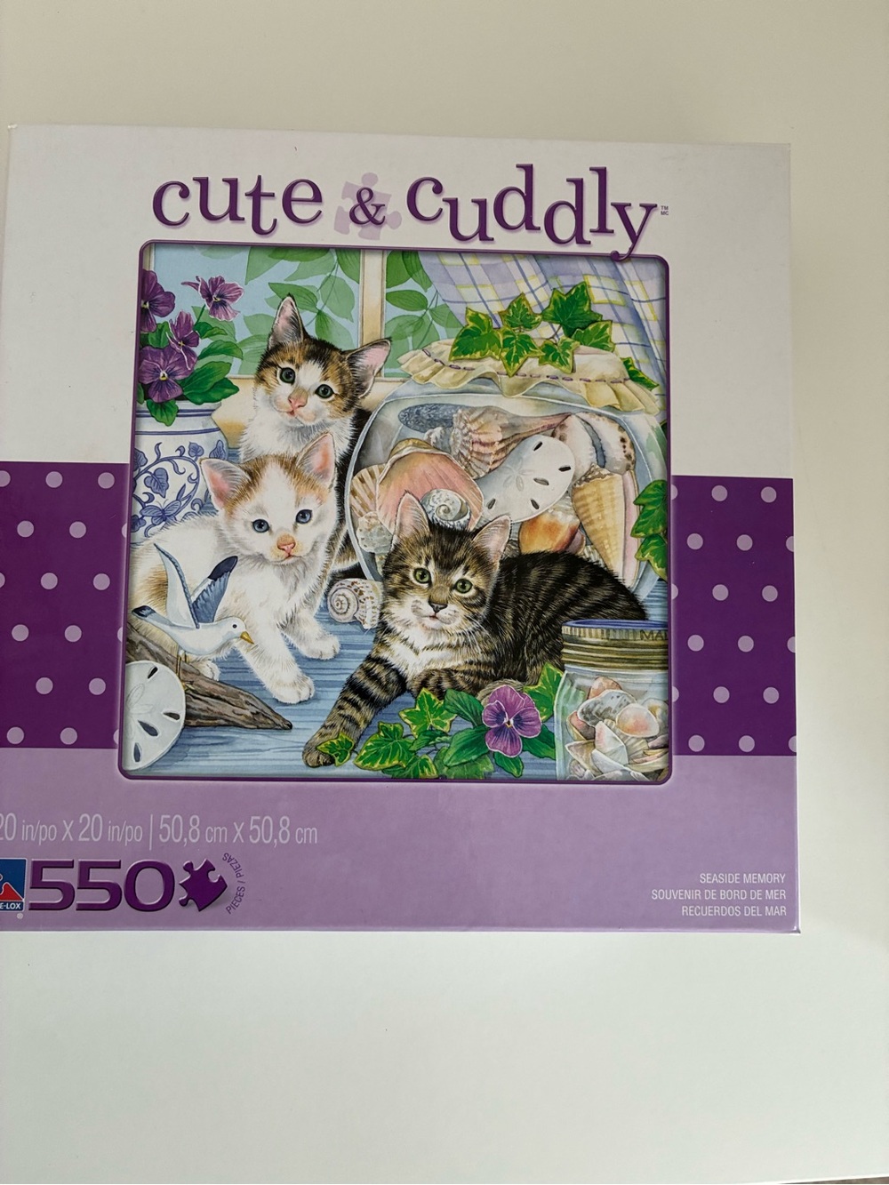 New In Sealed Box Puzzle - 550 Pieces